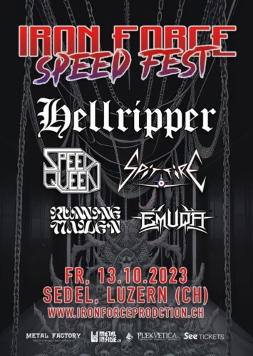 Poster von der Veranstaltung Iron Force Speed Fest @ Sedel, Luzern