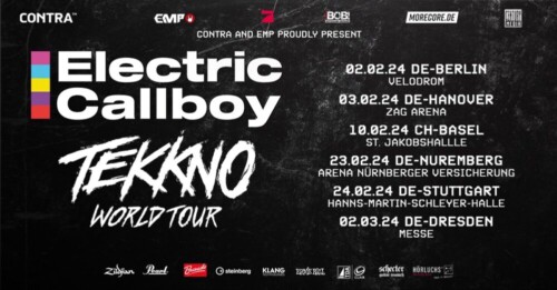 Poster von der Veranstaltung Electric Callboy Tekkno World Tour @ St. Jakobshalle