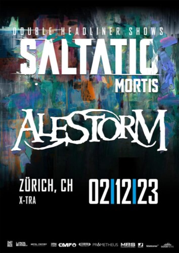 Poster von der Veranstaltung DOUBLE HEADLINER SHOW (SALTATIO MORTIS & ALESTORM) @ X-TRA, Zürich