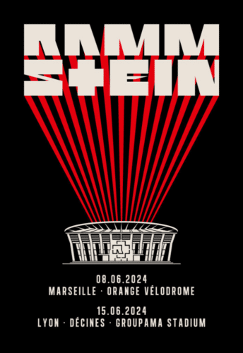 Poster von der Veranstaltung Rammstein @ Groupama Stadium