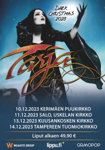 Poster von der Veranstaltung Dark Christmas – Tarja Turunen @ Uskelan kirkko, Salo