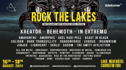 Poster of the event Rock The Lakes at Rock The Lakes