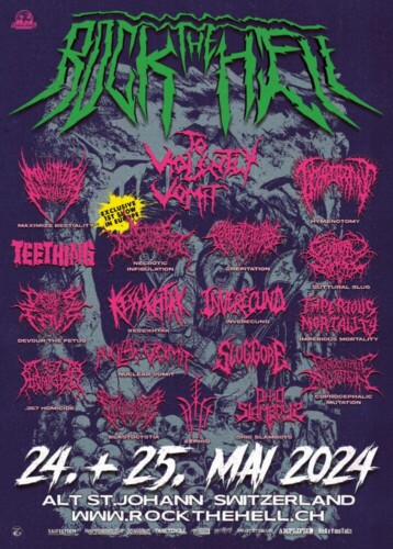 Poster of the event Rock the Hell 2024 at Rock the Hell, Alt St. Johann