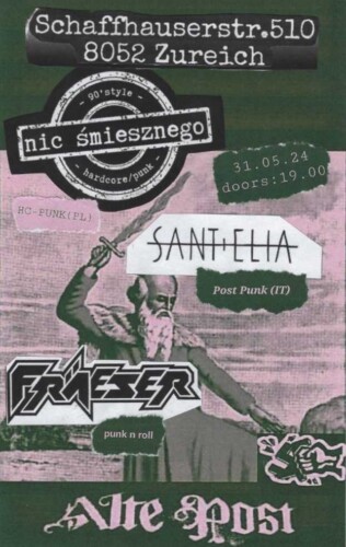 Poster of the event FRÄESER at Alte Post