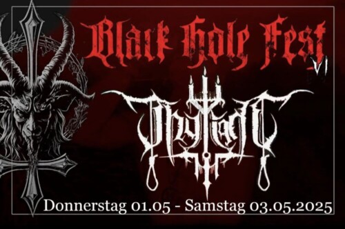 Poster von der Veranstaltung BLACK HOLE FEST VI @ Musigburg, Aarburg