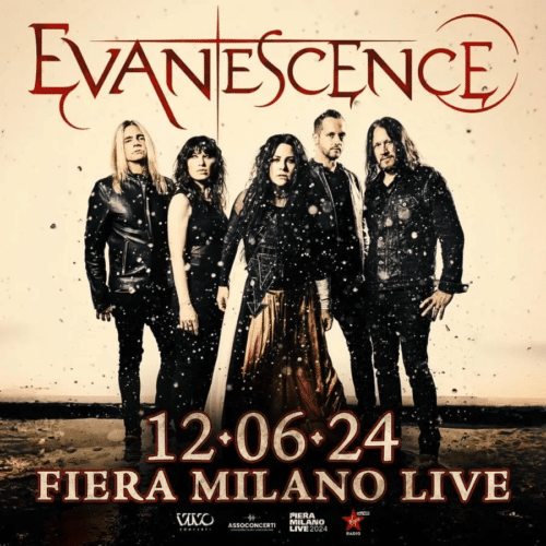 Poster von der Veranstaltung Evanescence @ Fiera Milano Live