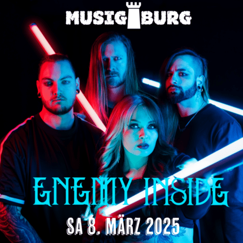 Poster von der Veranstaltung Enemy Inside - European Tour @ Musigburg, Aarburg