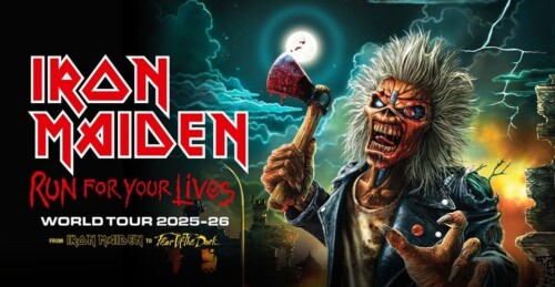 Poster von der Veranstaltung Iron Maiden - Run For Your Lives World Tour 2025-26 @ Wasen