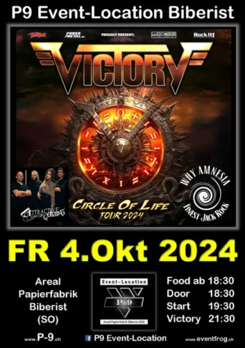 Poster von der Veranstaltung Victory - Circle of Life Tour 2024 @ Event Location P9