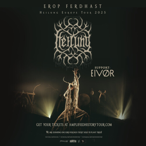 Poster von der Veranstaltung Heilung EU Tour 2025 @ Hallenstadion, Zürich