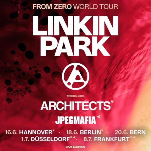 Poster von der Veranstaltung Linkin Park - From Zero World Tour @ BEA Bernexpo AG