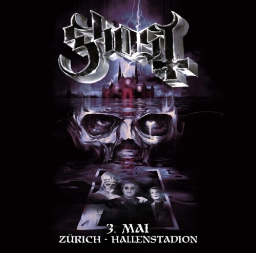 Poster von der Veranstaltung Ghost - World Tour 2025 @ Hallenstadion, Zürich