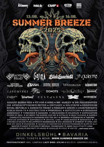 Poster von der Veranstaltung Summer Breeze 2025 @ Summer Breeze