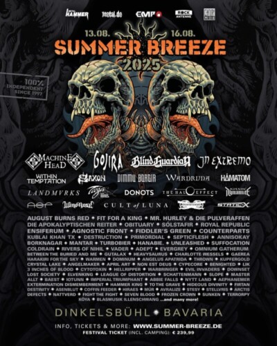 Poster von der Veranstaltung Summer Breeze 2025 @ Summer Breeze