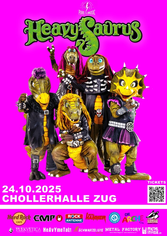 Event Poster von Heavysaurus