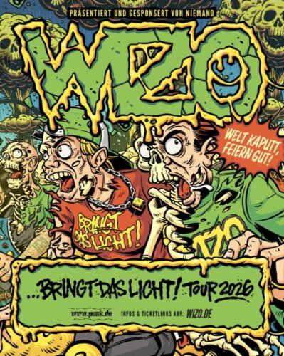 Poster von der Veranstaltung WIZO bringt das Licht! - Tour 2026 @ Kofmehl, Solothurn