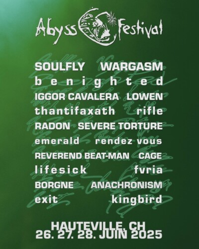 Poster von der Veranstaltung Abyss Festival @ Abyss Festival