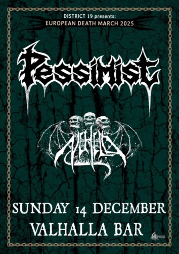 Poster von der Veranstaltung Pessimist & Nihilo @ Valhalla