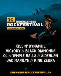 Poster of the event Bad Marilyn at Brienzersee Rockfestival