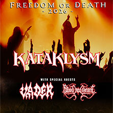 Poster von der Veranstaltung Kataklysm @ Konzertfabrik Z7, Pratteln