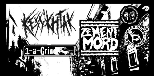 Poster von der Veranstaltung Kess'khtak & Zement Mord @ Die Cafete, Bern