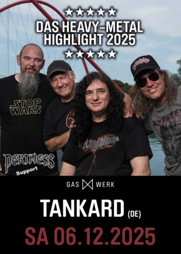 Poster von der Veranstaltung Tankard @ Gaswerk Seewen SZ