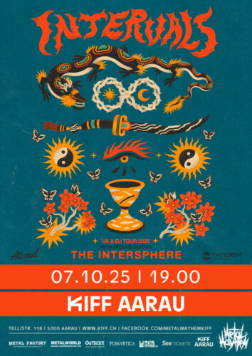 Poster von der Veranstaltung Intervals @ KIFF, Aarau