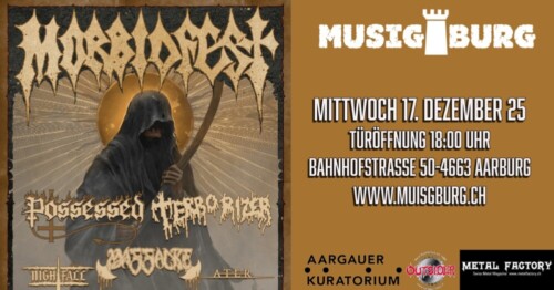Poster of the event Possessed & Terrorizer at 