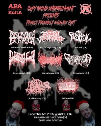 Poster von der Veranstaltung Family Friendly Clause Fest @ APA KultA