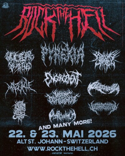 Poster von der Veranstaltung Rock the Hell 2026 @ Rock the Hell, Alt St. Johann