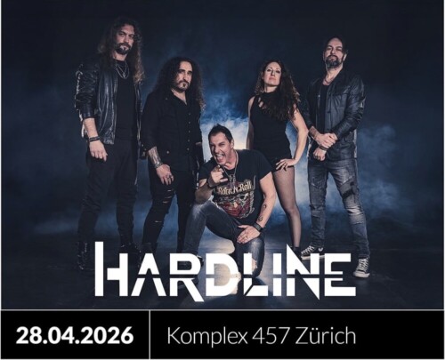 Poster von der Veranstaltung Hardline @ Komplex 457, Zürich