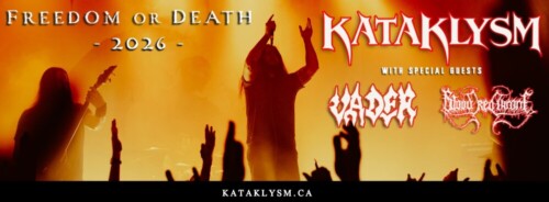 Poster von der Veranstaltung Kataklysm, Vader & Blood Red Thorne @ Konzertfabrik Z7, Pratteln