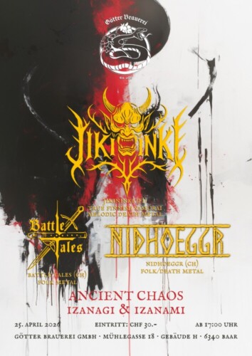 Poster von der Veranstaltung ANCIENT CHAOS - Izanagi & Izanami Beer Release @ Götter Brauerei GmbH