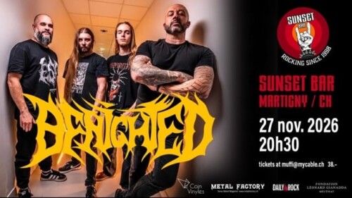Poster von der Veranstaltung Benighted @ Sunset Bar, Martigny