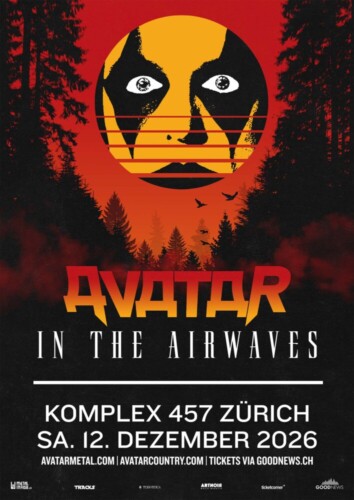 Poster von der Veranstaltung AVATAR (IN THE AIRWAVES) @ Komplex 457, Zürich
