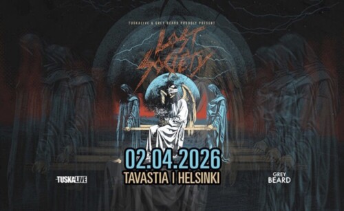 Poster von der Veranstaltung Luna Kills & Lost Society @ Tavastia