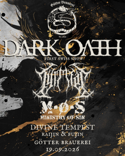 Poster of the event DIVINE TEMPEST - Raijin & Fujin at Götter Brauerei