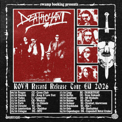 Poster von der Veranstaltung Deathchant @ Werk21, Zürich