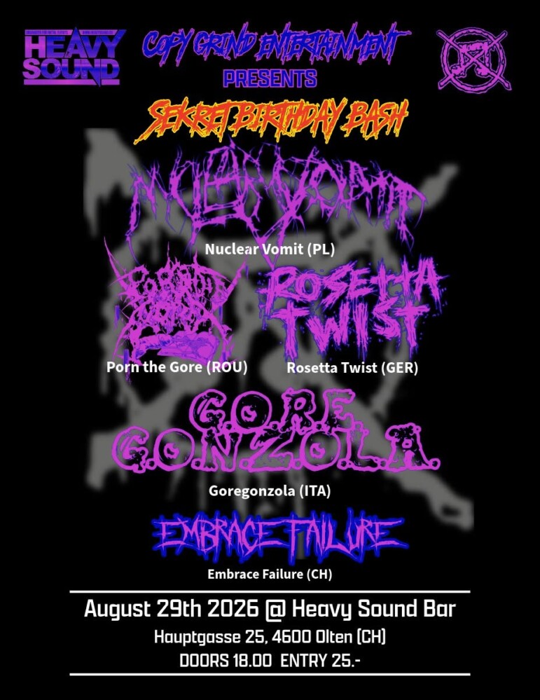 Poster von Event