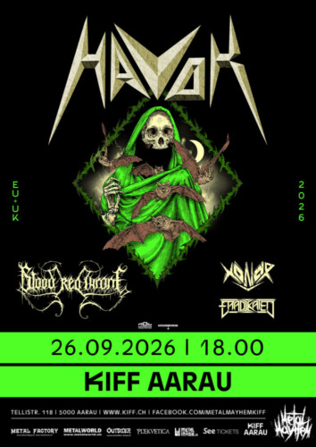 Poster von der Veranstaltung Havok @ KIFF, Aarau