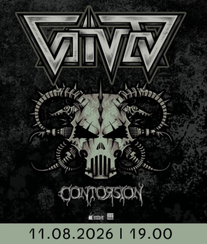 Poster von der Veranstaltung Voivod & Contorsion @ KIFF, Aarau